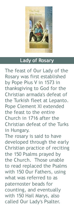 Lady of Rosary