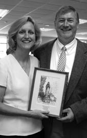 Julie and husband, Alan